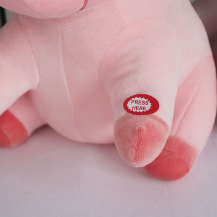 Zachte eenhoorn knuffel met LED verlichting