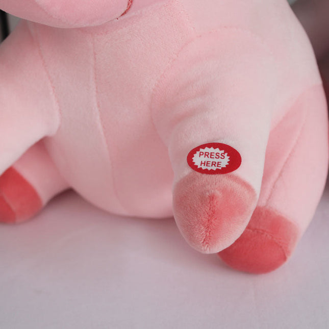 Zachte eenhoorn knuffel met LED verlichting