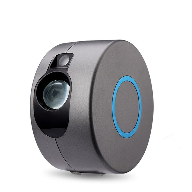 Galaxy projector met kleurrijke nevel wolk