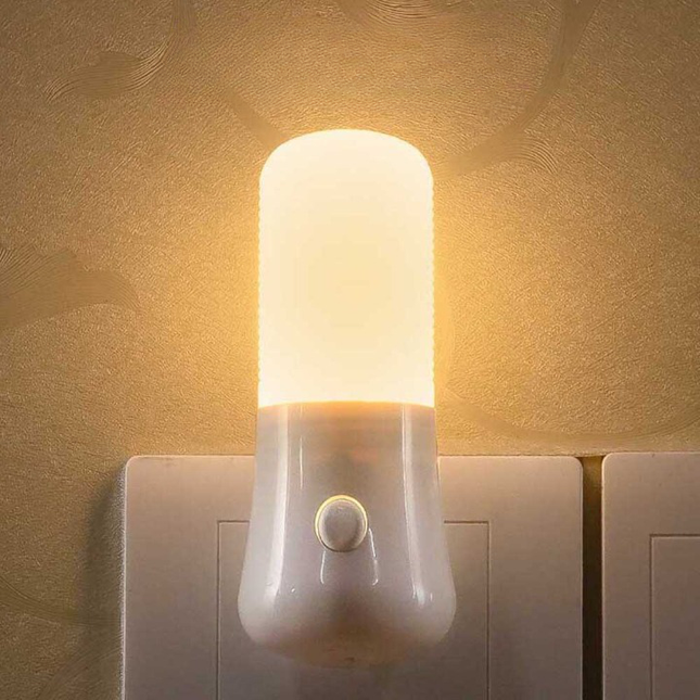 LED nachtlampje voor stopcontact warm wit