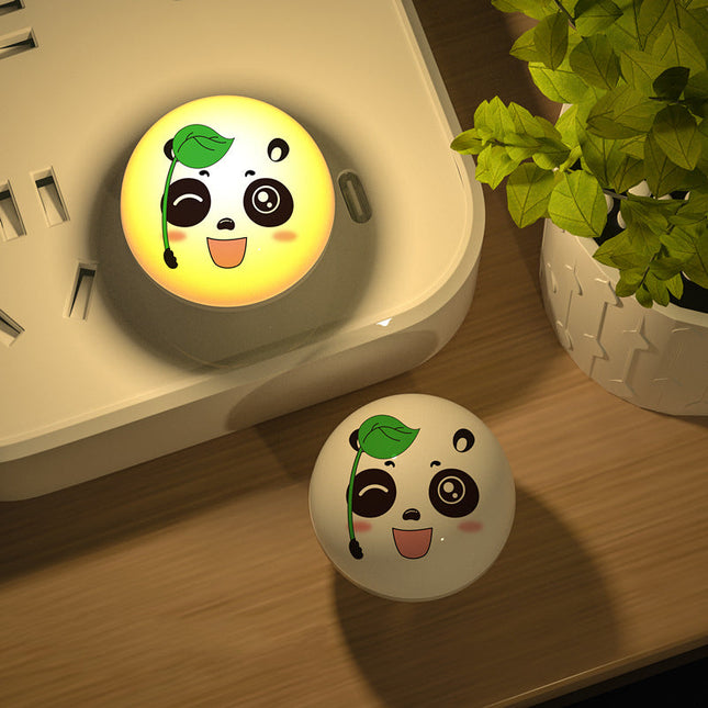 Panda nachtlampje LED voor het stopcontact