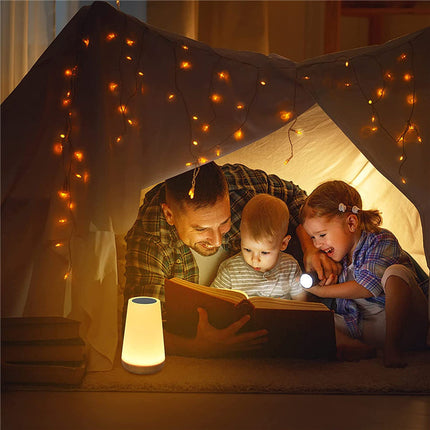 RGB nachtlampje met afstandsbediening en kleuren