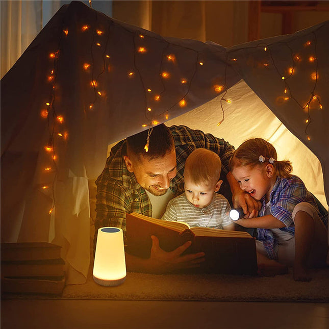 RGB nachtlampje met afstandsbediening en kleuren