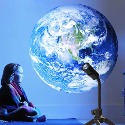 Maan en aarde LED projectorlamp