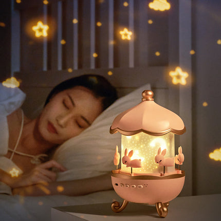 Roterende sterrenprojector met Bluetooth speaker