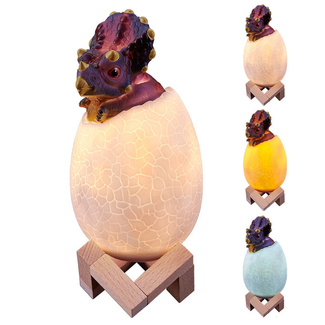 Baby Nachtlampje Dinosaurus in Ei