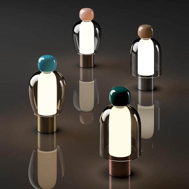 Oplaadbare Scandinavische design tafellamp