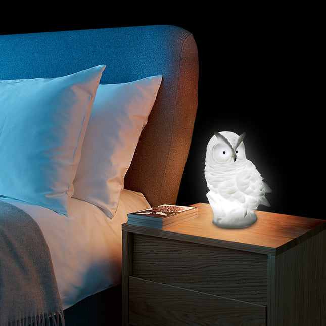 Siliconen uil nachtlampje voor de slaapkamer