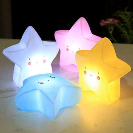 Leuk baby nachtlampje LED in stervorm