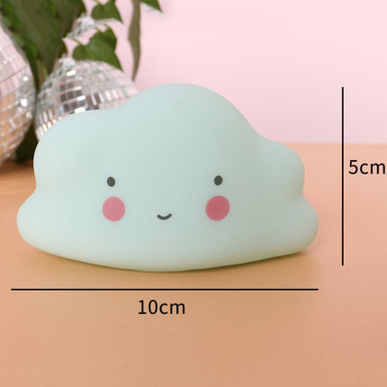 Baby nachtlampje LED in wolkvorm