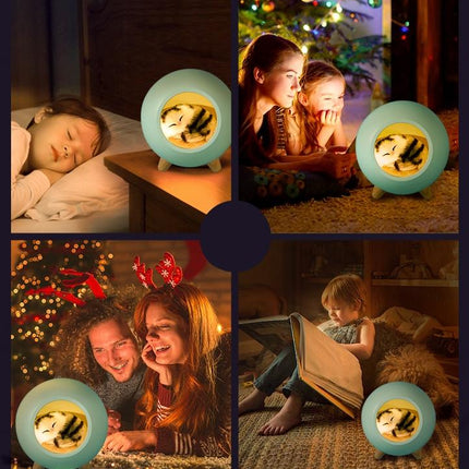 Oplaadbaar nachtlampje met slapende kat