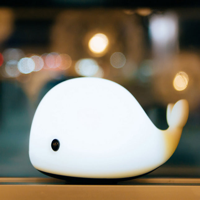Schattig walvis nachtlampje voor babykamer