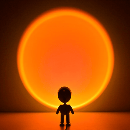 Robot zonsondergang projectorlamp voor sfeerlicht
