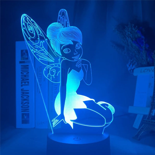 3D Tinkelbel fee LED nachtlampje