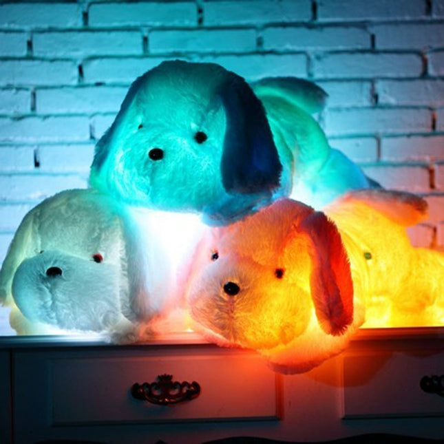 Pluche knuffel nachtlampje voor kinderen
