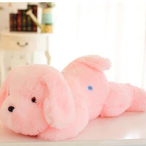 Pluche knuffel nachtlampje voor kinderen