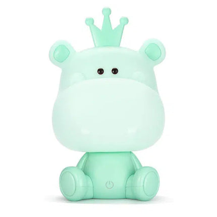 Schattig nijlpaard nachtlampje met touch