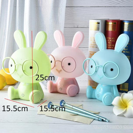 Baby nachtlampje konijn met touch bediening