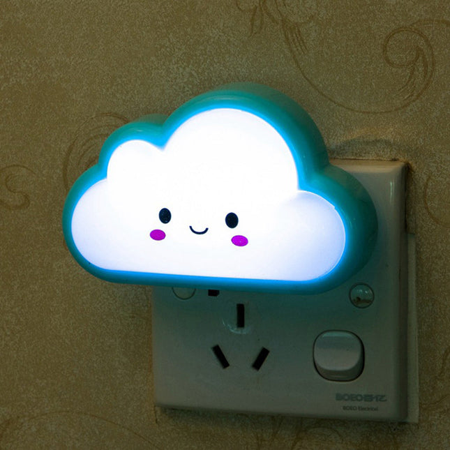 Leuk LED nachtlampje in wolkvorm