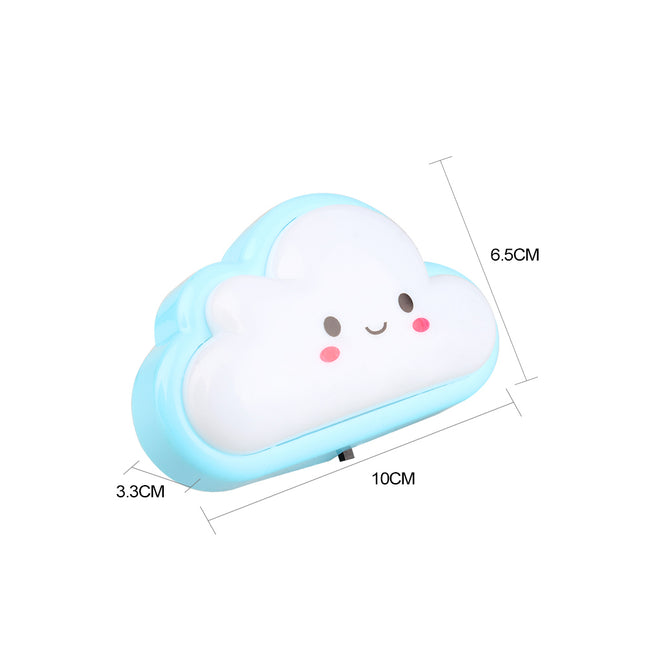 Leuk LED nachtlampje in wolkvorm