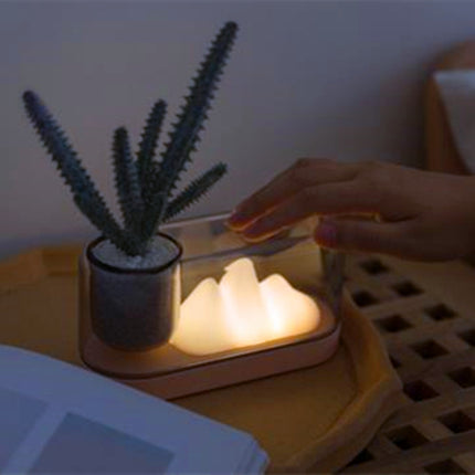 LED nachtlampje heuvel design voor lezen