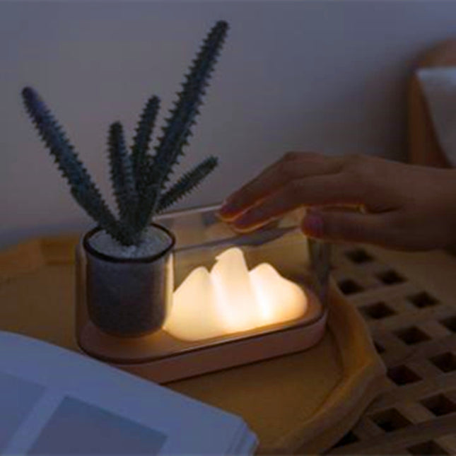 LED nachtlampje heuvel design voor lezen