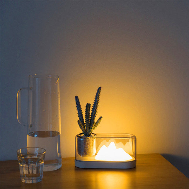 LED nachtlampje heuvel design voor lezen