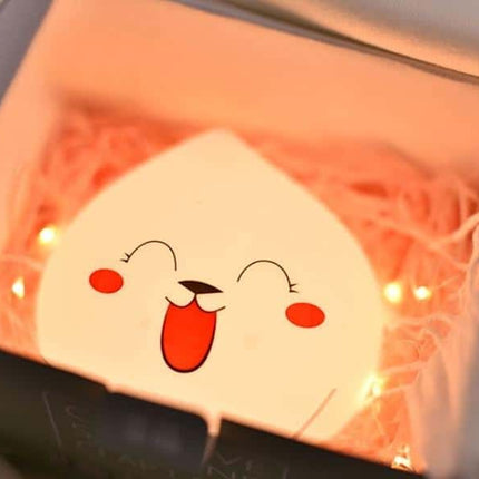 Vrolijk siliconen nachtlampje met touch