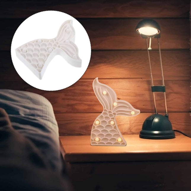 Zeemeermin Staart Lamp voor Meisjeskamer