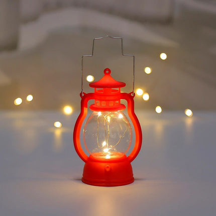 Retro design LED lantaarn tafellamp