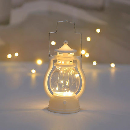 Retro design LED lantaarn tafellamp