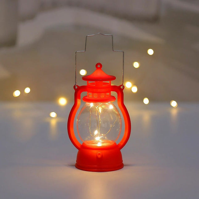Retro design LED lantaarn tafellamp