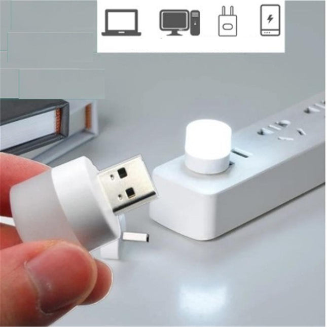 Draagbaar mini USB LED nachtlampje