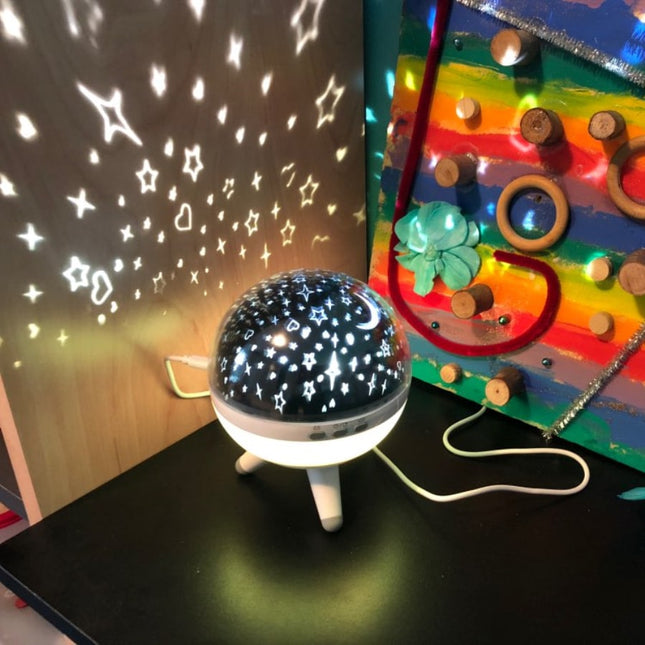 Roterende Sterren Projector met USB