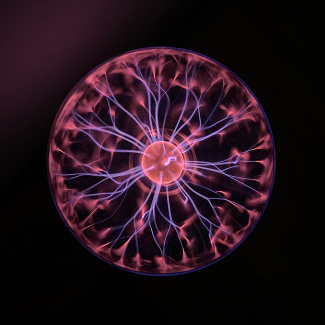 Magische plasma bal als nachtlampje