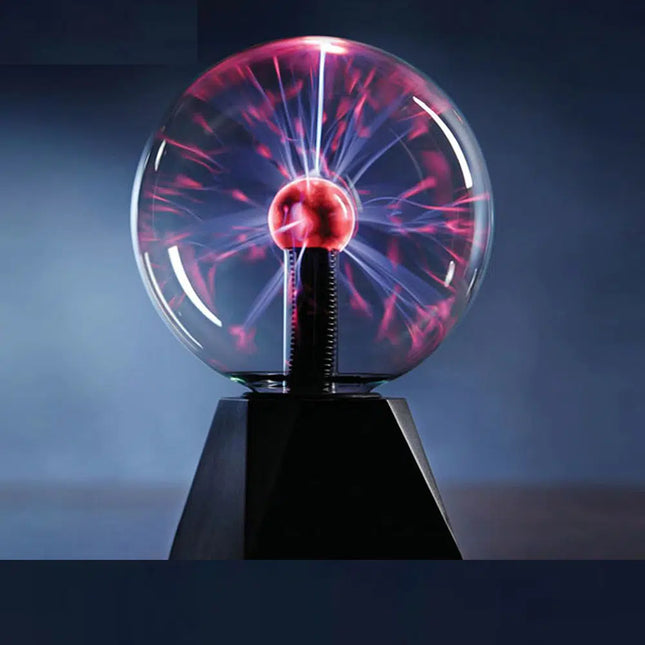 Magische plasma bal als nachtlampje