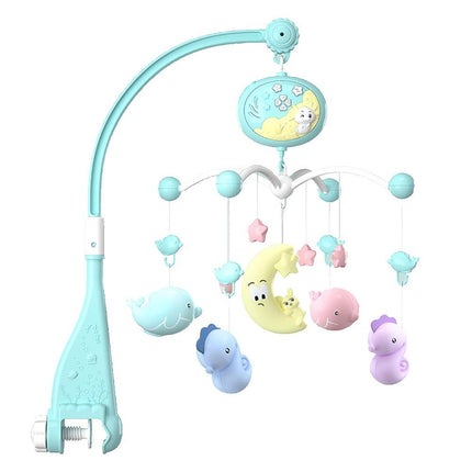 Babymobiel met projector en rustgevende muziek