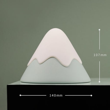 Siliconen berg nachtlamp met touch sensor