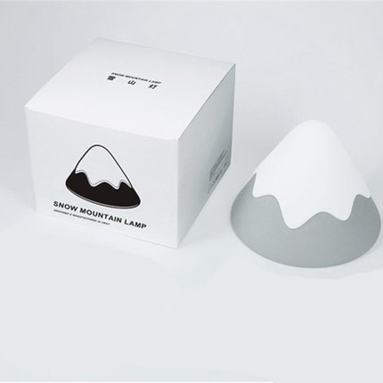 Siliconen berg nachtlamp met touch sensor