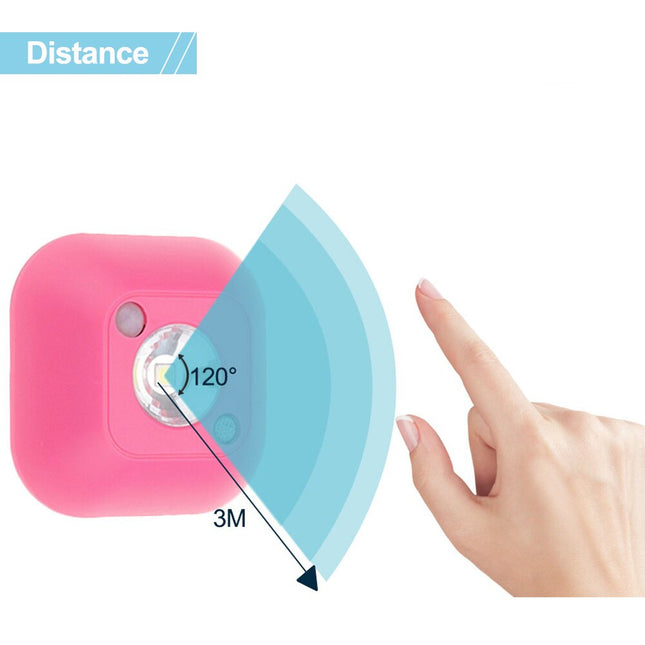 Draadloos LED nachtlampje met bewegingssensor