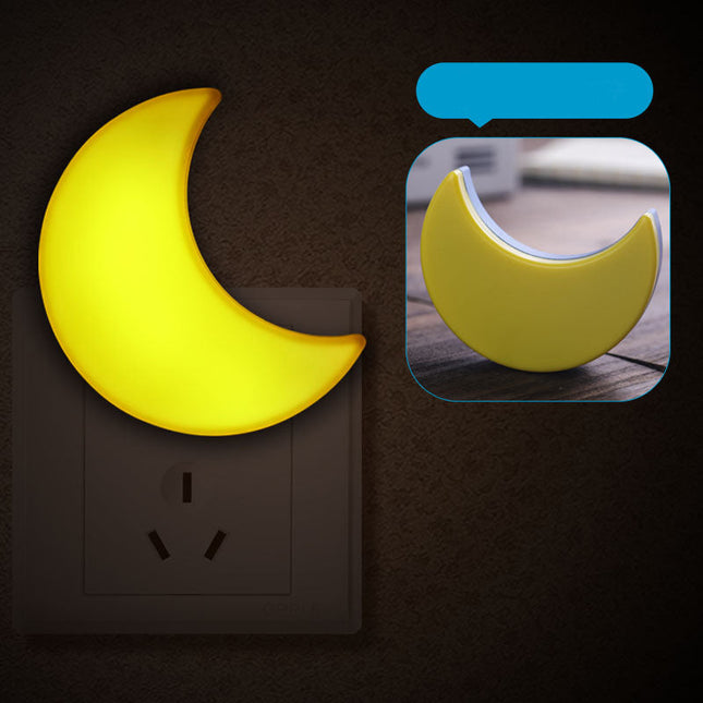 Maan nachtlampje voor in het stopcontact