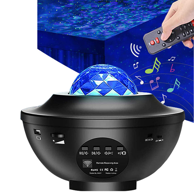 Oceaan projector nachtlamp met muziek