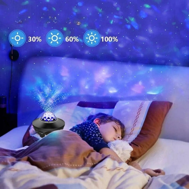 Oceaan projector nachtlamp met muziek