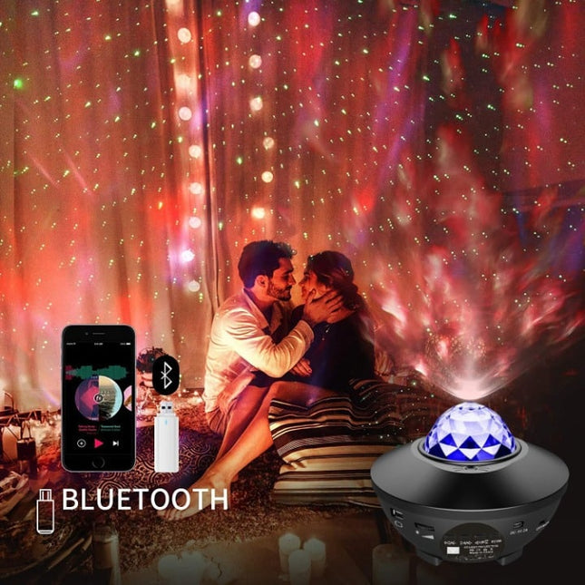 Oceaan projector nachtlamp met muziek