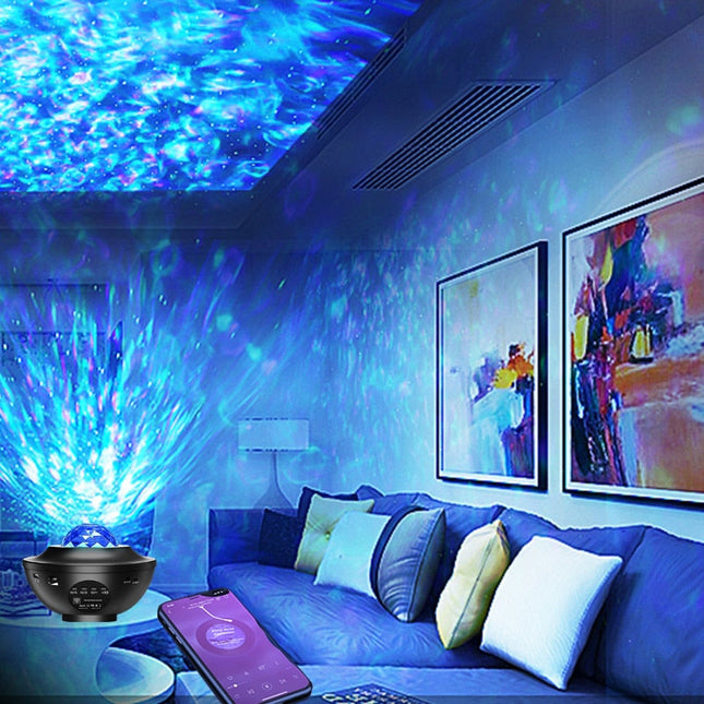 Oceaan projector nachtlamp met muziek