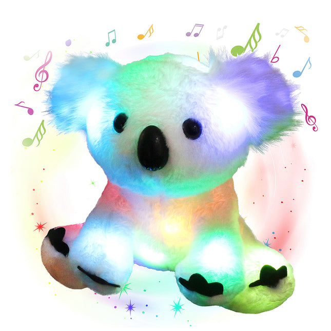 Koala knuffel met licht en muziek