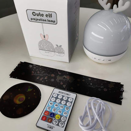 Hert projector nachtlamp met Bluetooth