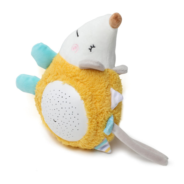 Egel knuffel nachtlampje met muziekprojector