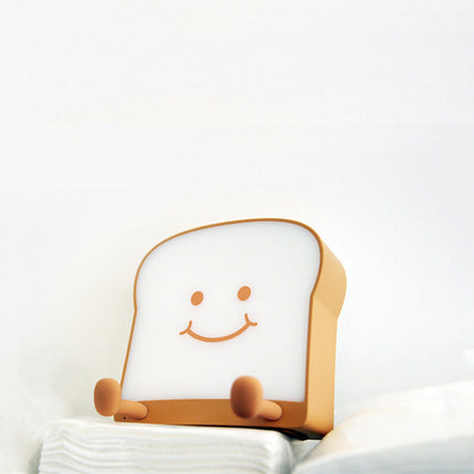 Origineel nachtlampje in toast vorm