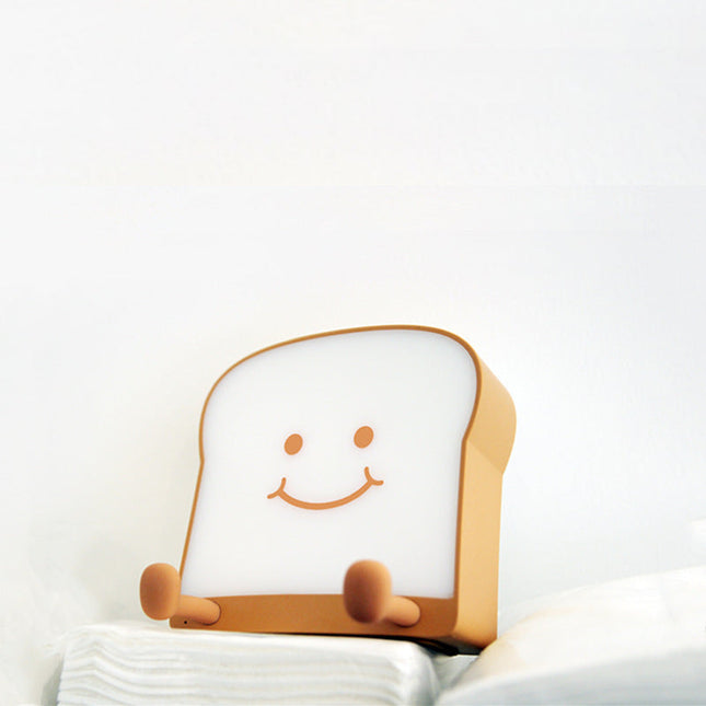 Origineel nachtlampje in toast vorm